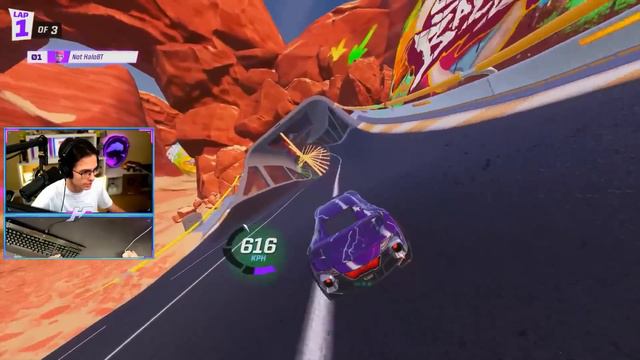 I Became The #1 Fortnite Ranked Racer!