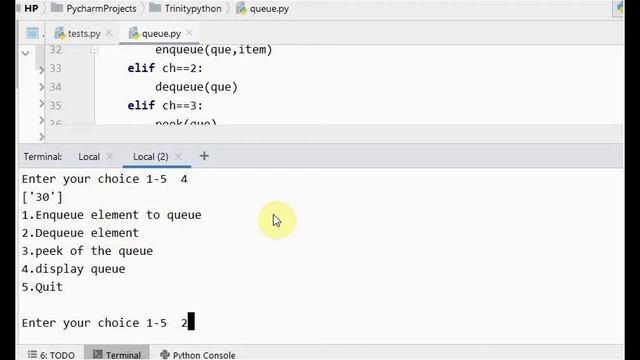 How to implement Queue in Python? смотреть онлайн