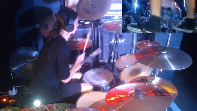 Nile - Permitting the Noble Dead to Descend to the Underworld (drum cover) смотреть онлайн