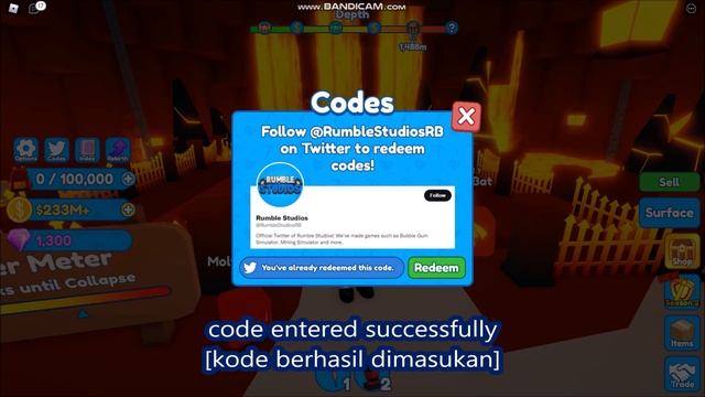 NEW UPDATE CODES [?ATLANTIS?] ALL CODES! Mining Simulator 2 ROBLOX | 6 AUGUST 2022 смотреть онлайн