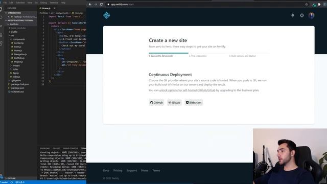 How to Host Your Website for FREE with Netlify and GitHub in under 7 minutes (2021) смотреть онлайн