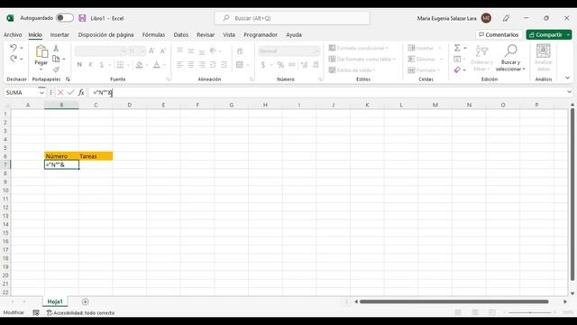 ✔️ Como CREAR LISTAS NUMERADAS EN EXCEL de Forma Automática - LISTA AUTOMATICA en Excel смотреть онлайн