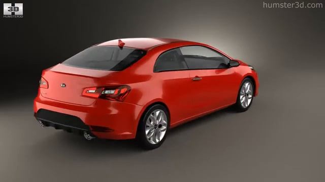 Kia Forte (Cerato / Naza / K3) Koup 2014 by 3D model store Humster3D.com смотреть онлайн