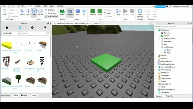 How To Make A Hat Remover In Roblox Studio 2020! смотреть онлайн