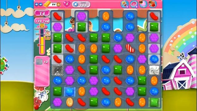 Candy Crush Saga - Level 188 - No boosters ☆☆☆ смотреть онлайн