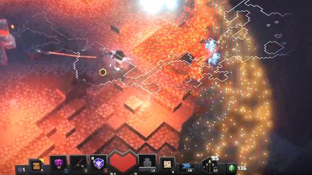 Minecraft Dungeons | Killing the Redstone Golem In 5 Seconds. смотреть онлайн