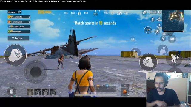 Vigilante YT Gaming Live Stream - Pubg #telugulivestream #1 смотреть онлайн