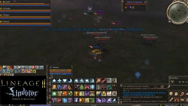 Lineage II - [Mystick] Aeore Healer - PvP - Shilen Official Server смотреть онлайн