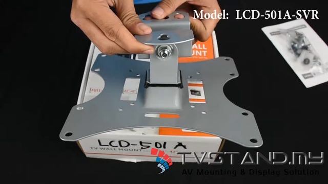 Unboxing | Economy Pivoting Wall Mount Upto 23"-42" - LCD-501A-SVR смотреть онлайн