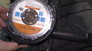 Обдирка колёс подручным инструментом. Всё намного проще... Часть 1.