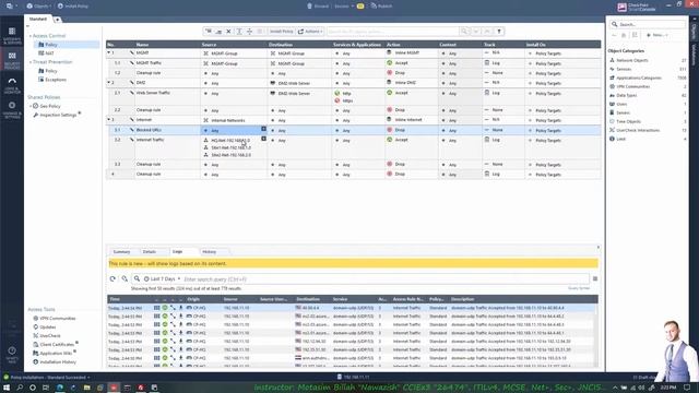 4 Checkpoint Firewall URL Filtering смотреть онлайн