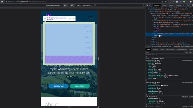 Build a flexible custom mobile menu with animated toggle in Oxygen Builder смотреть онлайн