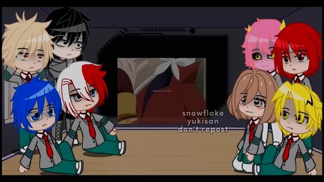 Bnha react to deku as dazai/credit in desc/nanaka san смотреть онлайн