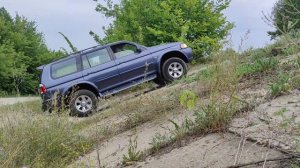 Mitsubishi pojero sport 1. Тест драйв.