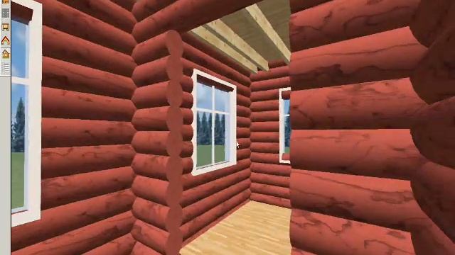 Проект дома "Макеевка" 6х9 кв.м. 90 кв.м. Вологодский-сруб.рф HouseCreator смотреть онлайн