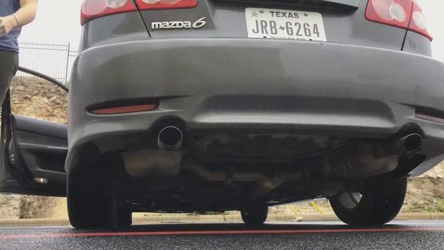 Mazda 6 2004 2.3L L4 Muffler delete смотреть онлайн