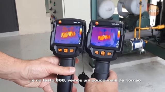 Comparando os termovisores testo 872 x testo 868. смотреть онлайн