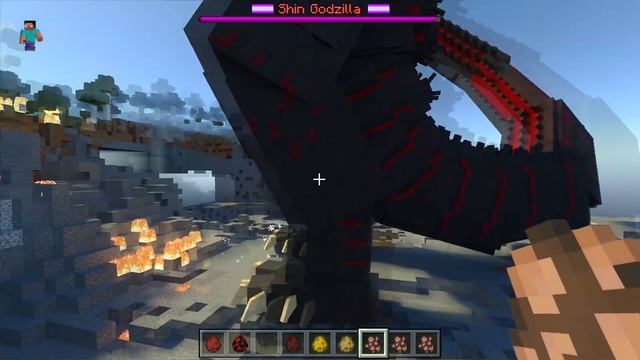 Shin Godzilla Addon Minecraft PE Addon MCPE in- MMCRAFT TV смотреть онлайн