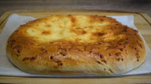 Хачапури по-Мегрельски с сыром и творогом