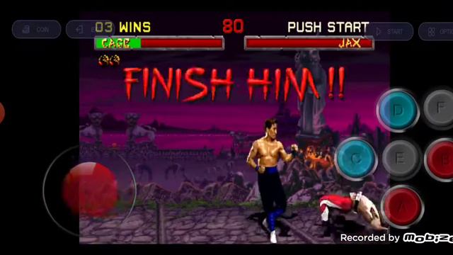 Mortal Kombat 2 Johnny Cage arcade gameplay смотреть онлайн