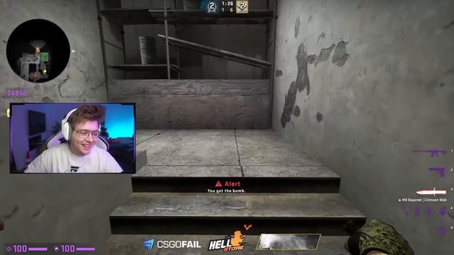 ШАРФ ИГРАЕТ НАПАРНИКИ ft. МУРЗОФИКС (CS GO) смотреть онлайн