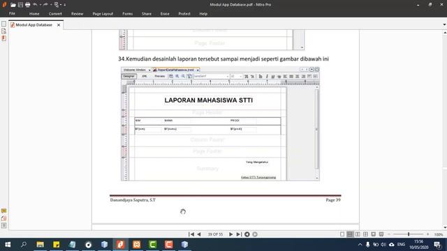Tutorial Membuat Laporan dengan iReport 5.6.0 смотреть онлайн