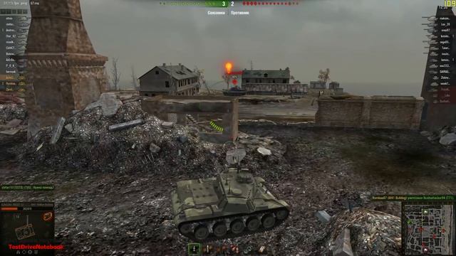 Asus ROG G750JX | World of Tanks 0.9.4 | Минимальные настройки смотреть онлайн