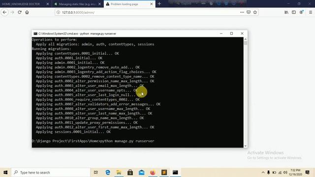 "Part 03: Django Project For Absolute Beginner's : Connecting Django" l KNOWLEDGE DOCTOR l Mishu смотреть онлайн