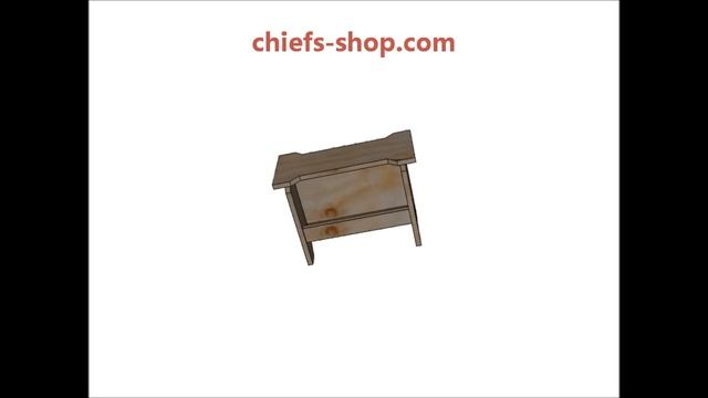 Chief's Shop Sketch of the Day: Simple Shop Stool смотреть онлайн