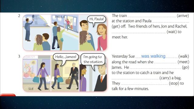 الماضي المستمر و الماضي البسيط في اللغة الانجليزية past continuous vs past simple смотреть онлайн