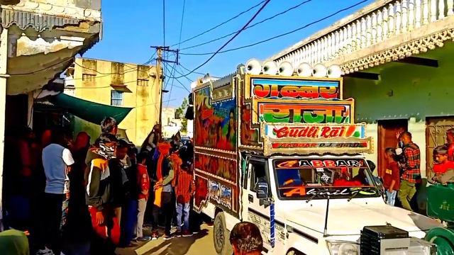 Gabbar dj Gudli !! | Rb Sarkar Dj gudli Rajasthani dj pickup dance смотреть онлайн