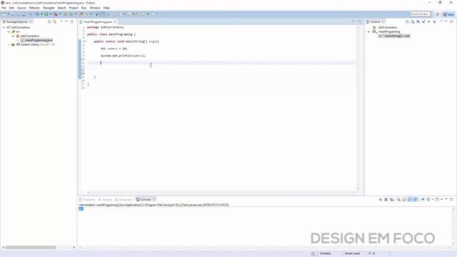 Curso Básico de Java - Aula 09 Variável Int смотреть онлайн