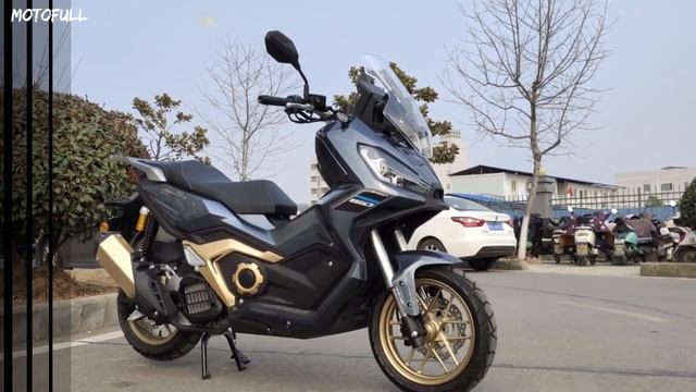 2023 Honda 150cc with Aggressive X-ADV 750 Looks - ADV Walkaround смотреть онлайн
