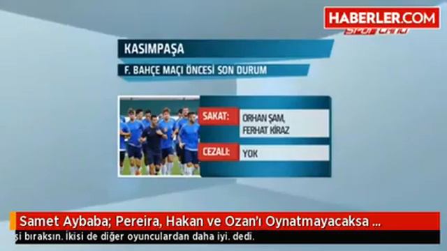 Samet Aybaba Pereira, Hakan ve Ozan'ı Oynatmayacaksa Görevi Bıraksın смотреть онлайн