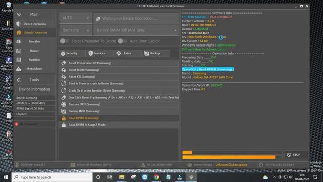 TFT MTK Module ver 6.2.0 Premium New Update No Need Activate Free | All MTK Frp bypass /unlock смотреть онлайн