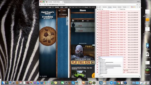 Hack Cookie Clicker: How to Add Cookies And Make Infinity Cookies by hacking Cookie Clicker! смотреть онлайн