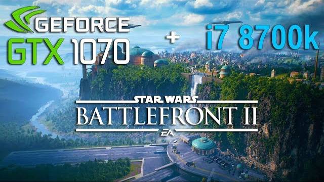 Star Wars Battlefront 2 : GTX 1070 - i7 8700k (Beta) смотреть онлайн