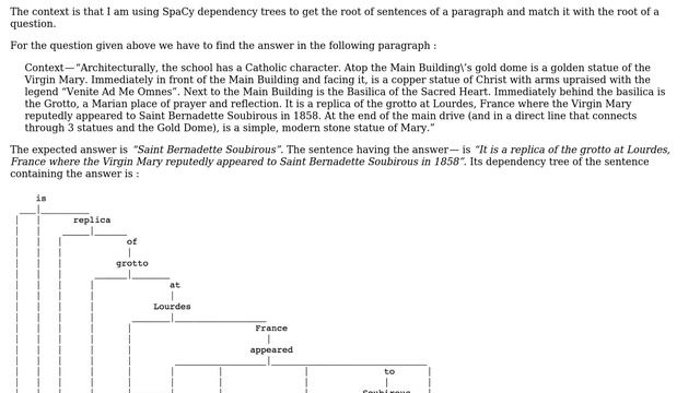 How does SpaCy make its dependency tree? смотреть онлайн