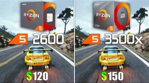 Ryzen 5 3500x vs Ryzen 5 2600 Test in 9 Games