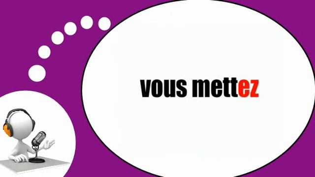 French lesson with Vincent # The verb =To put= at the present tense смотреть онлайн