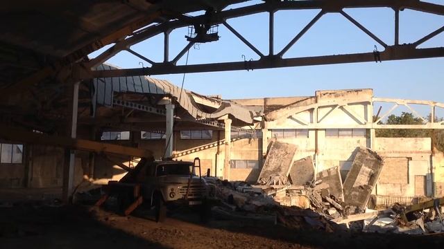 Демонтаж кирпичного завода г. Вольск смотреть онлайн