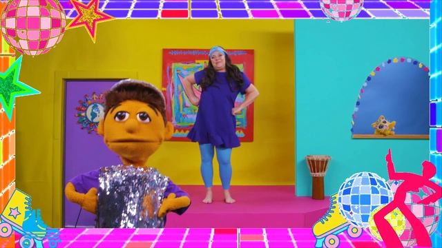 Educational Dance Party Fun Pack for Kids: 13 minutes of Action Songs including Hip Hop and Salsa смотреть онлайн