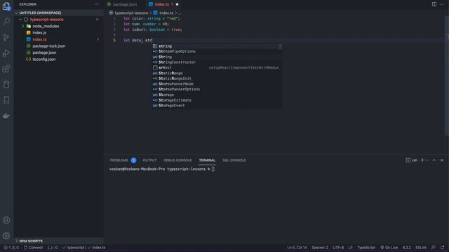 Դաս 2: TypeScript - ի Հայերեն դասեր смотреть онлайн