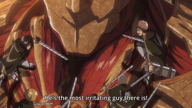 Survey corps Assault | Rescue Eren mission (Part 3) - AOT Season 2 【進撃の巨人 33話】 смотреть онлайн