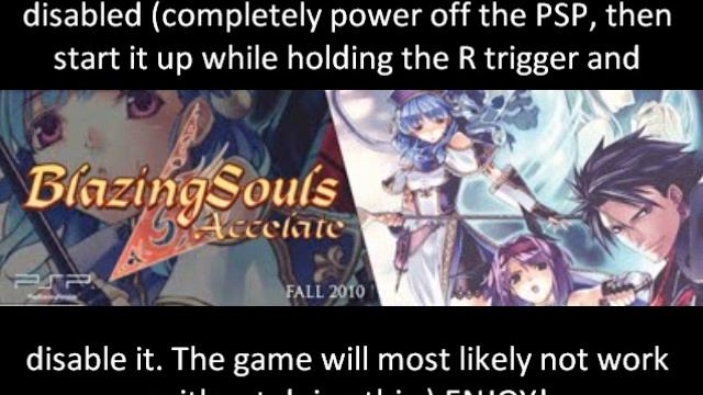 Blazing Souls Accelate Patched ISO смотреть онлайн