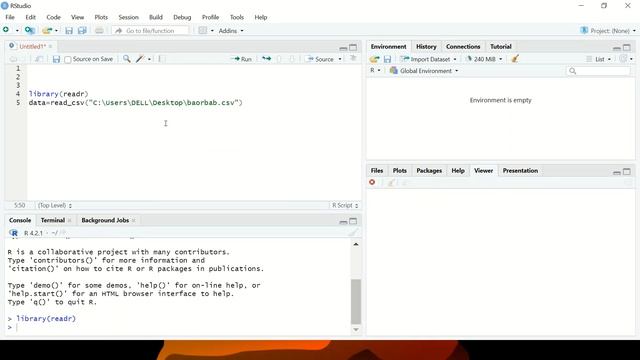 Importing Data into R from Excel CSV Format смотреть онлайн