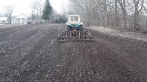 Культивація  на ЮМЗ 6.