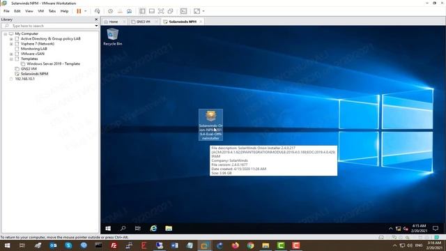 Solarwinds NPM tutorial: Solarwinds NPM installation смотреть онлайн