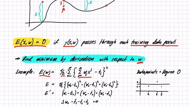 Machine Learning + Pattern Recognition - Introduction - Polynomial Curve Fitting смотреть онлайн