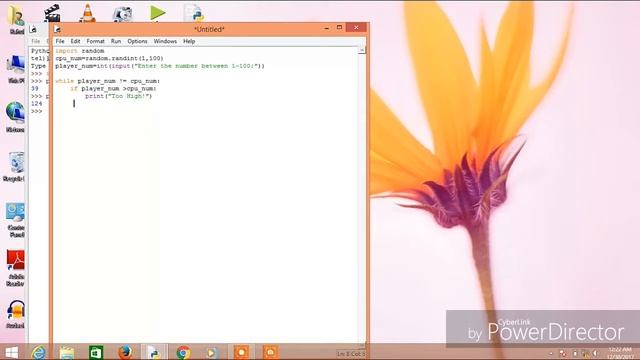Simple Game Using PYTHON | Game in Python | TOO HIGH AND TOO LOW GAME смотреть онлайн